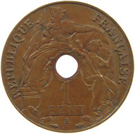 INDOCHINA CENT 1939  #MA 065247 - Französisch-Indochina