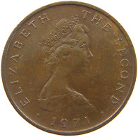 ISLE OF MAN PENNY 1971 ELIZABETH II. (1952-) #MA 064987 - Isle Of Man