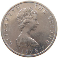 ISLE OF MAN 10 PENCE 1978 ELIZABETH II. (1952-) #MA 064982 - Île De  Man