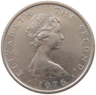 ISLE OF MAN 10 PENCE 1976 ELIZABETH II. (1952-) #MA 064980 - Eiland Man