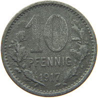 ISERLOHN 10 PFENNIG 1917  #MA 103026 - Andere & Zonder Classificatie