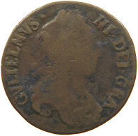 IRELAND HALFPENNY 1696 WILLIAM III. 1694-1702 #MA 022428 - Irlande