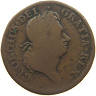 IRELAND 1/2 PENNY 1723 GEORGE I. (1714-1727) #MA 025007 - Ireland