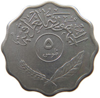 IRAQ 5 FILS 1975  #MA 010634 - Irak