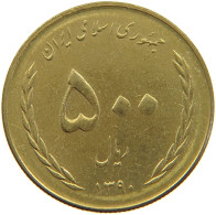 IRAN 500 RIALS 1390  #MA 018946 - Irán