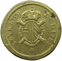 ITALY WEIGHT 1783 SOVRANO 1783 ONE-SIDED WEIGHT #MA 014900 - Autres & Non Classés