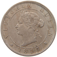 JAMAICA PENNY 1897 VICTORIA 1837-1901 #MA 063917 - Japon