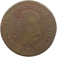 ITALY STATES SICILY NAPLES 10 TORNESI 1819 FERDINAND I. 1816-1825 #MA 059643 - Napoli & Sicilia