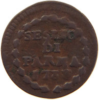 ITALY STATES PARMA SESINO 1788/4 FERDINANDO DI BORBONE 1765-1802 DATE OVERSTRUCK #MA 104256 - Parma