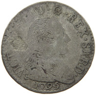 ITALY SARDINIA 20 SOLDI 1795  #MA 021303 - Piemonte-Sardegna, Savoia Italiana