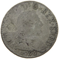 ITALY SARDINIA 20 SOLDI 1795  #MA 021303 - Italian Piedmont-Sardinia-Savoie