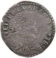 ITALY NAPLES TARI (1568-1587) GR/VP FELIPE II. #MA 024264 - Neapel & Sizilien