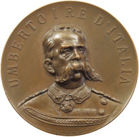 ITALY MEDAL 1900 UMBERTO I. 1878-1900 ON MAYER & WILHELM, STUTTGART. AUF DEN TOD DES KÖNIGS #MA 072592 - 1878-1900 : Umberto I