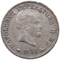 ITALY 10 SOLDI 1811 M NAPOLEON I. #MA 008378 - Napoleontisch