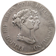 ITALY / LUCCA 5 FRANCHI 1806 FELIX UND ELISA BONAPART 1805-1814 #MA 004755 - Lucca