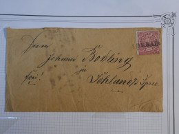 DF9 ALLEMAGNE   BELLE  LETTRE   1882 LORBAR  A SOHLAND+CURSIVE++ AFF. INTERESSANT+ + - Lettres & Documents