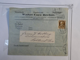 DF9 ALLEMAGNE BAYERN   BELLE  LETTRE   1910   A SOHLAND+++ AFF. INTERESSANT+ + - Covers & Documents