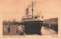 IJmuiden Uitgaande Mailboot In De Nieuwe Sluis C3758 - IJmuiden