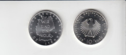 Silbermünze 10 Euro 2010 20 Jahre Deutsche Einheit Stempelglanz - Andere - Europa