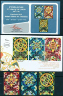 ISRAEL 2020 NEW YEAR FESTIVALS STAMPS SET MNH + FDC + POSTAL SERVICE BULLETIN - Neufs