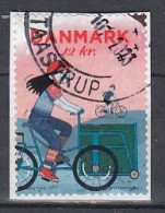 Denmark 2023. Cycling. Really Used On Fragment. - Oblitérés