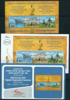 ISRAEL 2020 HAGANA ORGANIZATION CENTENNIAL S/SHEET +FDC +POSTAL SERVICE BULLETIN - Unused Stamps