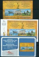 ISRAEL 2020 HAGANA ORGANIZATION CENTENNIAL S/SHEET +FDC +POSTAL SERVICE BULLETIN - Ongebruikt