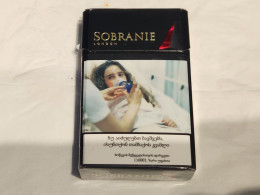 GEORGIA-Boxes--box Empty Cigarette- SOBRANIE-london(43)-good Box - Zigarettenetuis (leer)
