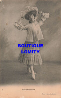 Spectacle Danse Artiste 1900 Danseuse New-Snowdrop's N°1 , Femme Chaussons De Danse CPA Photo Nationale Rouen Frau Lady - Danse