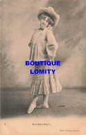 Spectacle Danse Artiste 1900 Danseuse New-Snowdrop's N°2 , Femme Chaussons De Danse CPA Photo Nationale Rouen Frau Lady - Danse