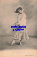 Spectacle Danse Artiste 1900 Danseuse New-Snowdrop's N°4 , Femme Chaussons De Danse CPA Photo Nationale Rouen Frau Lady - Danse