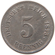 KAISERREICH 5 PFENNIG 1883 G  #MA 104594 - 5 Pfennig