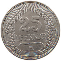 KAISERREICH 25 PFENNIG 1912 A  #MA 099654 - 25 Pfennig