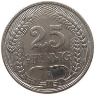 KAISERREICH 25 PFENNIG 1910 A  #MA 099445 - 25 Pfennig