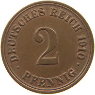 KAISERREICH 2 PFENNIG 1910 A  #MA 100064 - 2 Pfennig