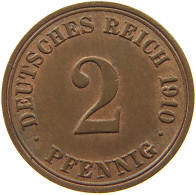 KAISERREICH 2 PFENNIG 1910 A  #MA 100059 - 2 Pfennig