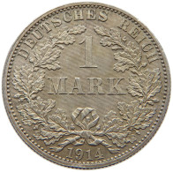 KAISERREICH 1 MARK 1914 A WILHELM II., 1888-1918 #MA 006763 - 1 Mark