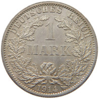 KAISERREICH 1 MARK 1914 A WILHELM II., 1888-1918 #MA 006761 - 1 Mark