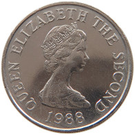 JERSEY 5 PENCE 1988 ELIZABETH II. (1952-) #MA 064924 - Jersey