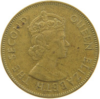 JAMAICA PENNY 1955 ELIZABETH II. (1952-) #MA 063061 - Japon