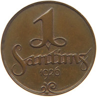LATVIA SANTIMS 1926  #MA 063009 - Lettonie