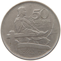 LATVIA 50 SANTIMI 1922  #MA 067586 - Lettonie