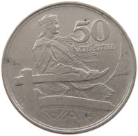 LATVIA 50 SANTIMU 1922  #MA 099637 - Latvia