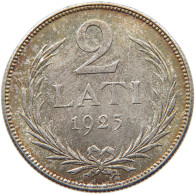 LATVIA 2 LATI 1925  #MA 103544 - Letonia