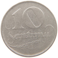 LATVIA 10 SANTIMU 1922  #MA 104468 - Letland