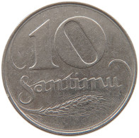 LATVIA 10 SANTIMU 1922  #MA 063002 - Lettonie