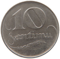 LATVIA 10 SANTIMU 1922  #MA 073189 - Letonia