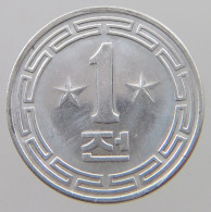 KOREA NORTH 1 JEON 1959  #MA 014700 - Korea (Nord-)