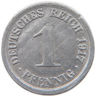 KAISERREICH PFENNIG 1917 G  #MA 098891 - 1 Pfennig