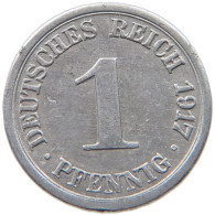 KAISERREICH PFENNIG 1917 G  #MA 098895 - 1 Pfennig